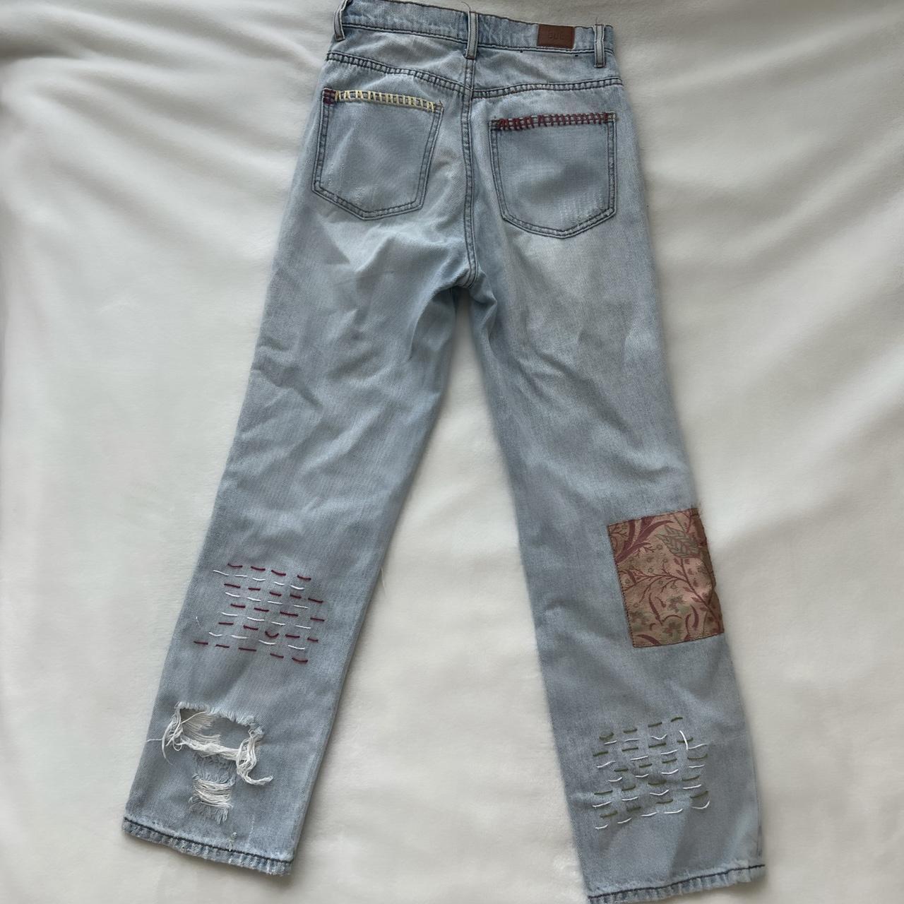 Patchwork Jeans Urban Outfitters Size 26 #Patchwork... - Depop