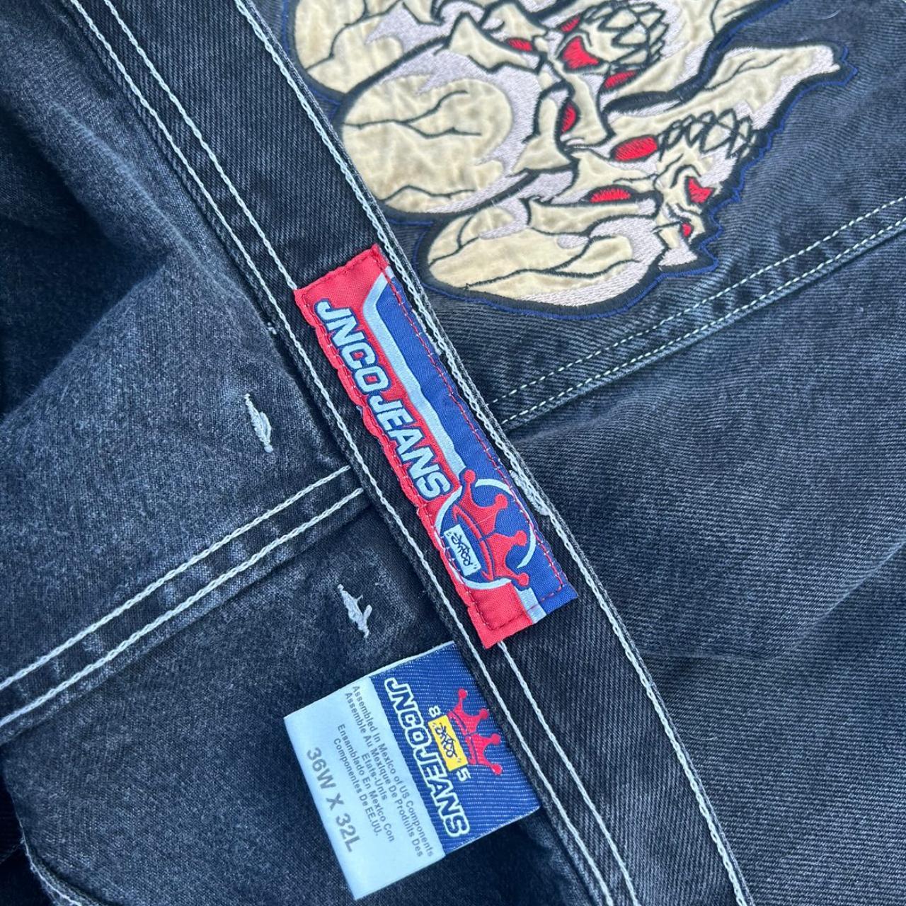 Crazy rare JNCO Triple Skulls one of the most sought... - Depop