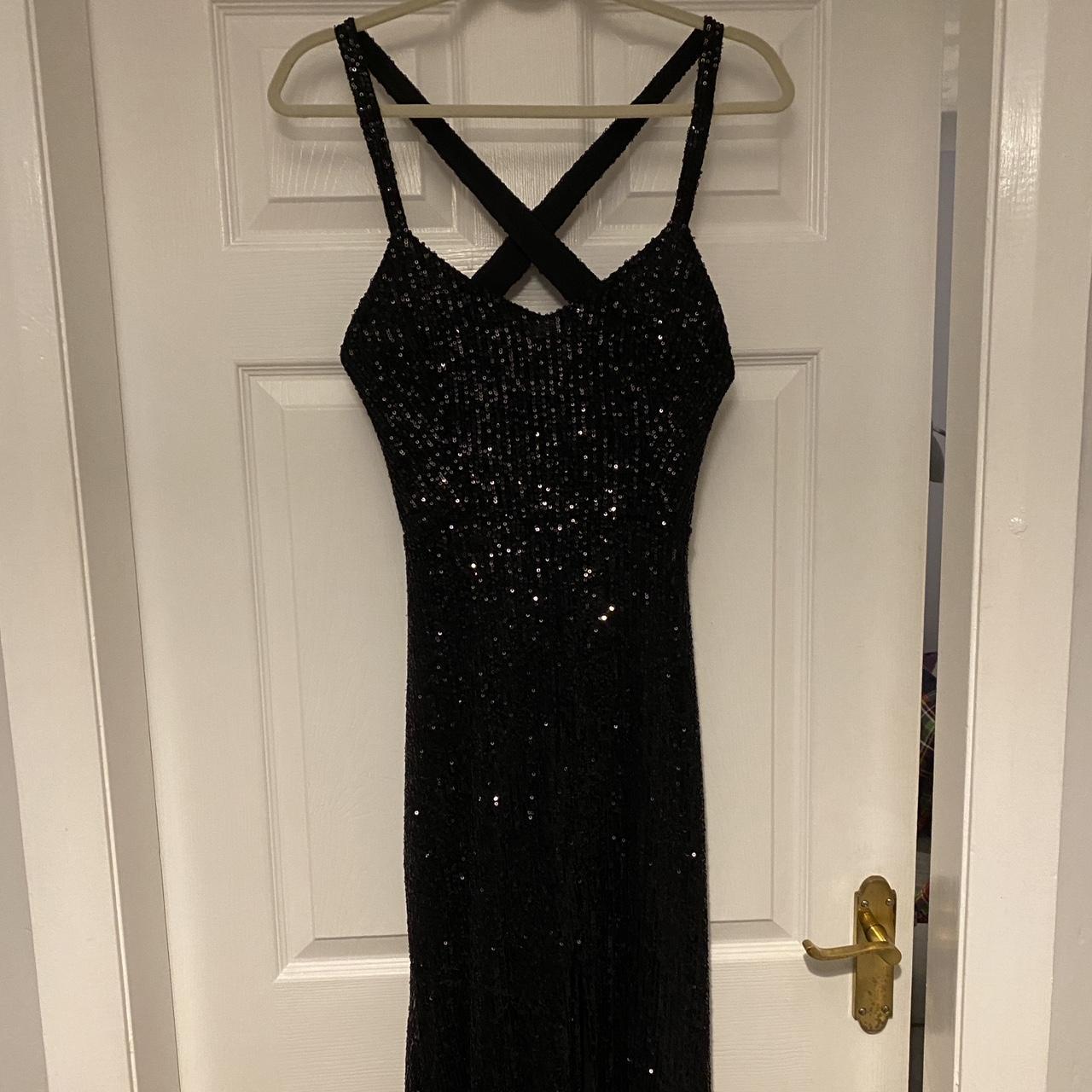 Jarlo Women's Black Dress | Depop