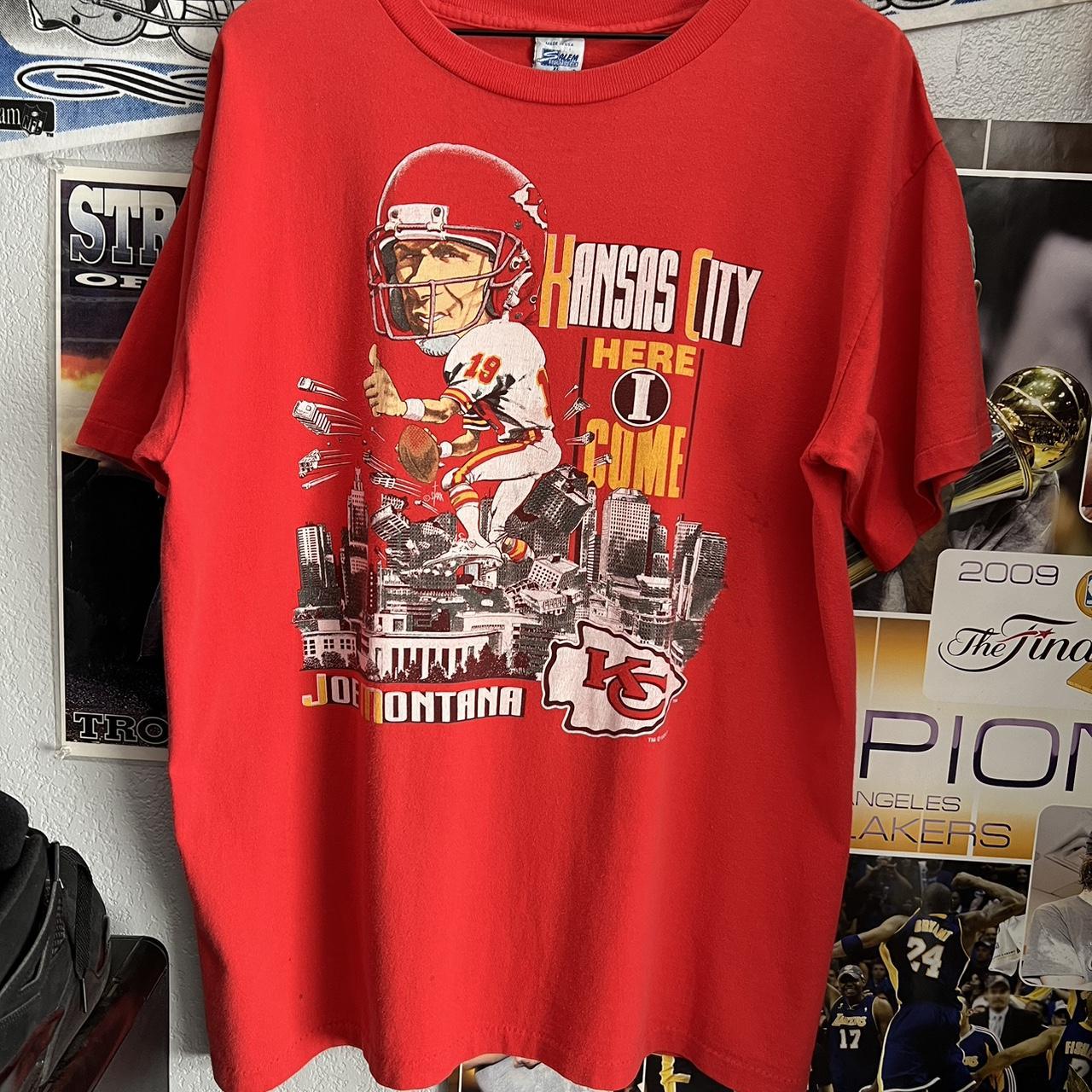 joe montana chiefs shirt