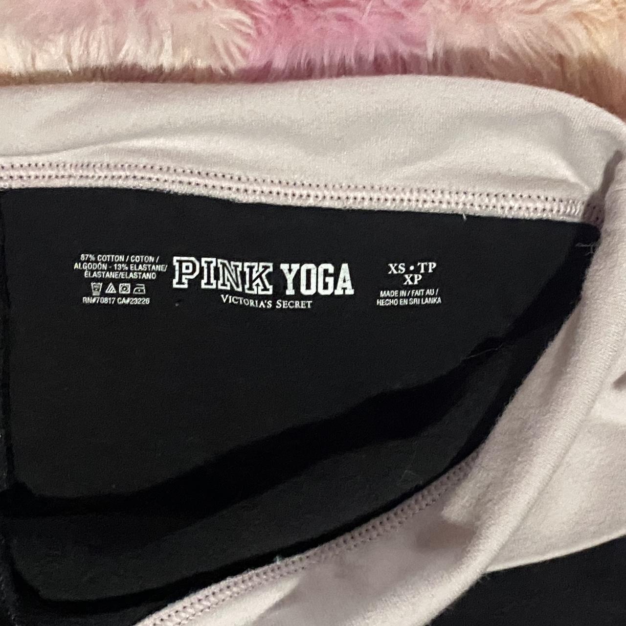 Victoria secret pink yoga shorts XS pretty pale pink... Depop