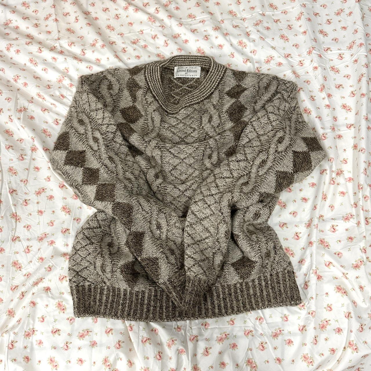 Vintage Cable Knit Sweater (Rory Gilmore Depop