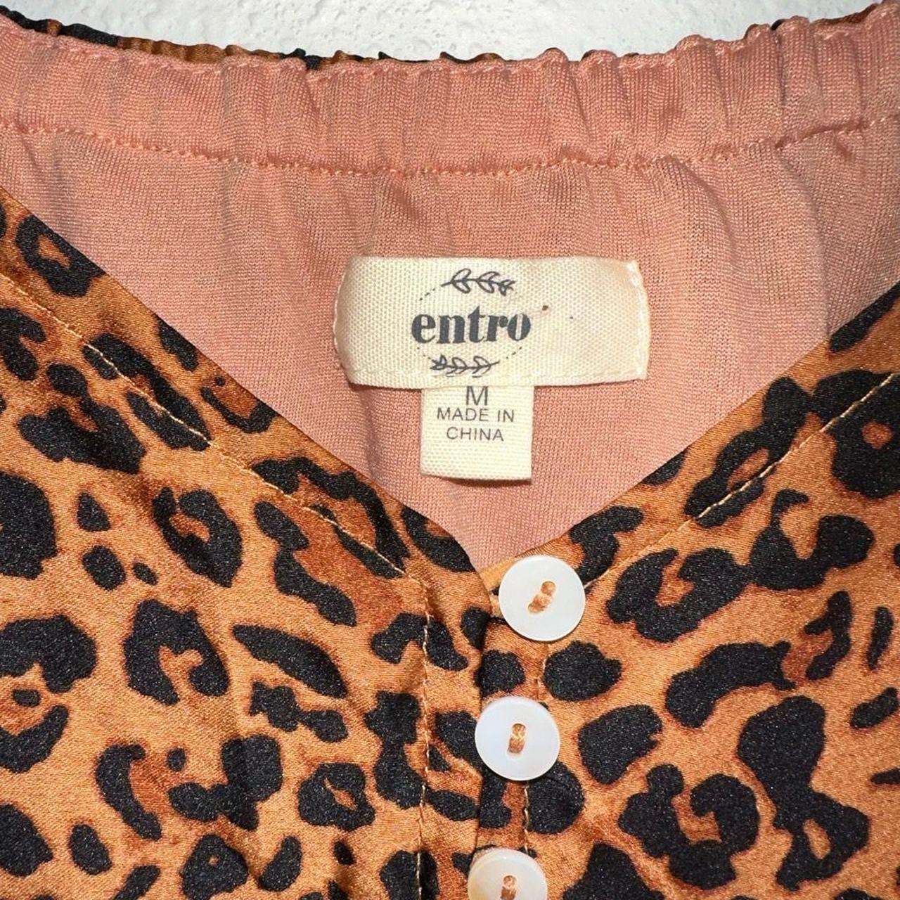 Entro shop leopard dress