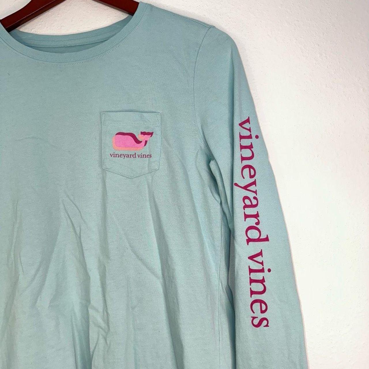 Vineyard Vines Shirt Womens Extra Small XXS Blue - Depop