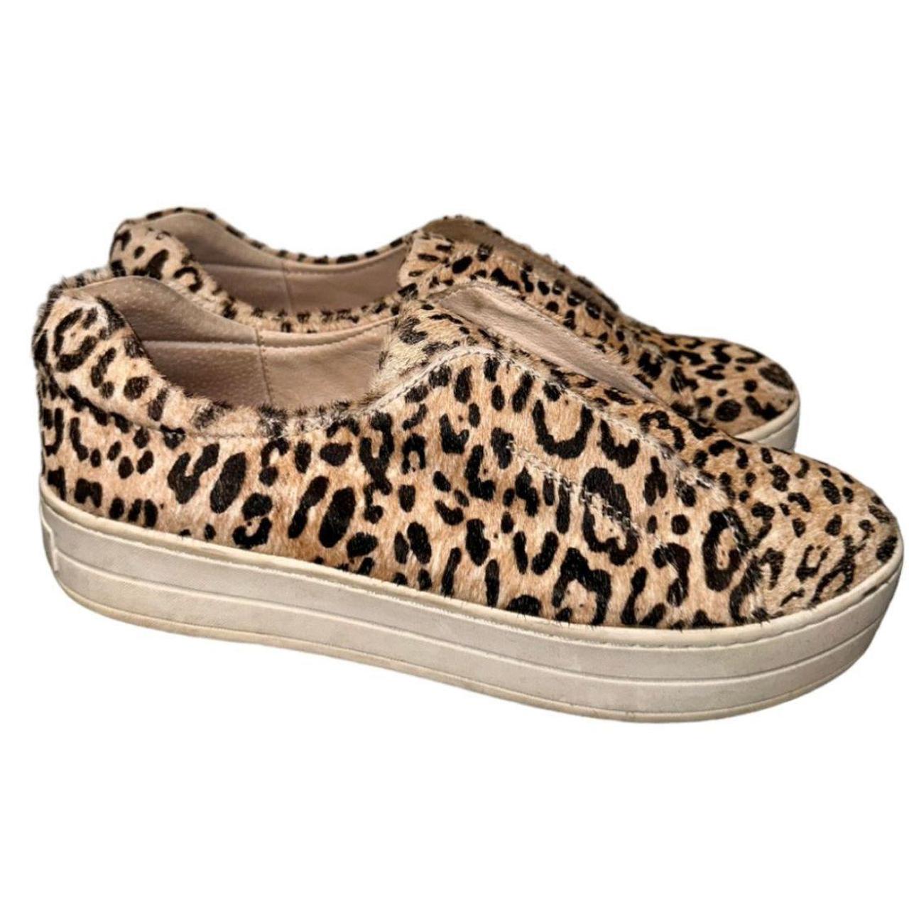 J slides sale leopard sneakers