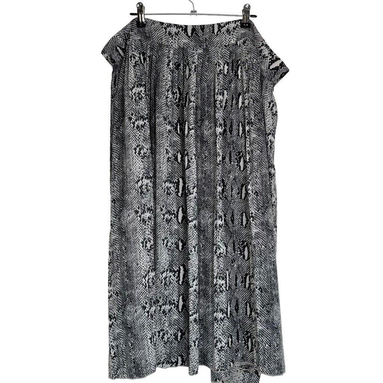 Item J. Crew Snake Print Pleated Midi Skirt Womens