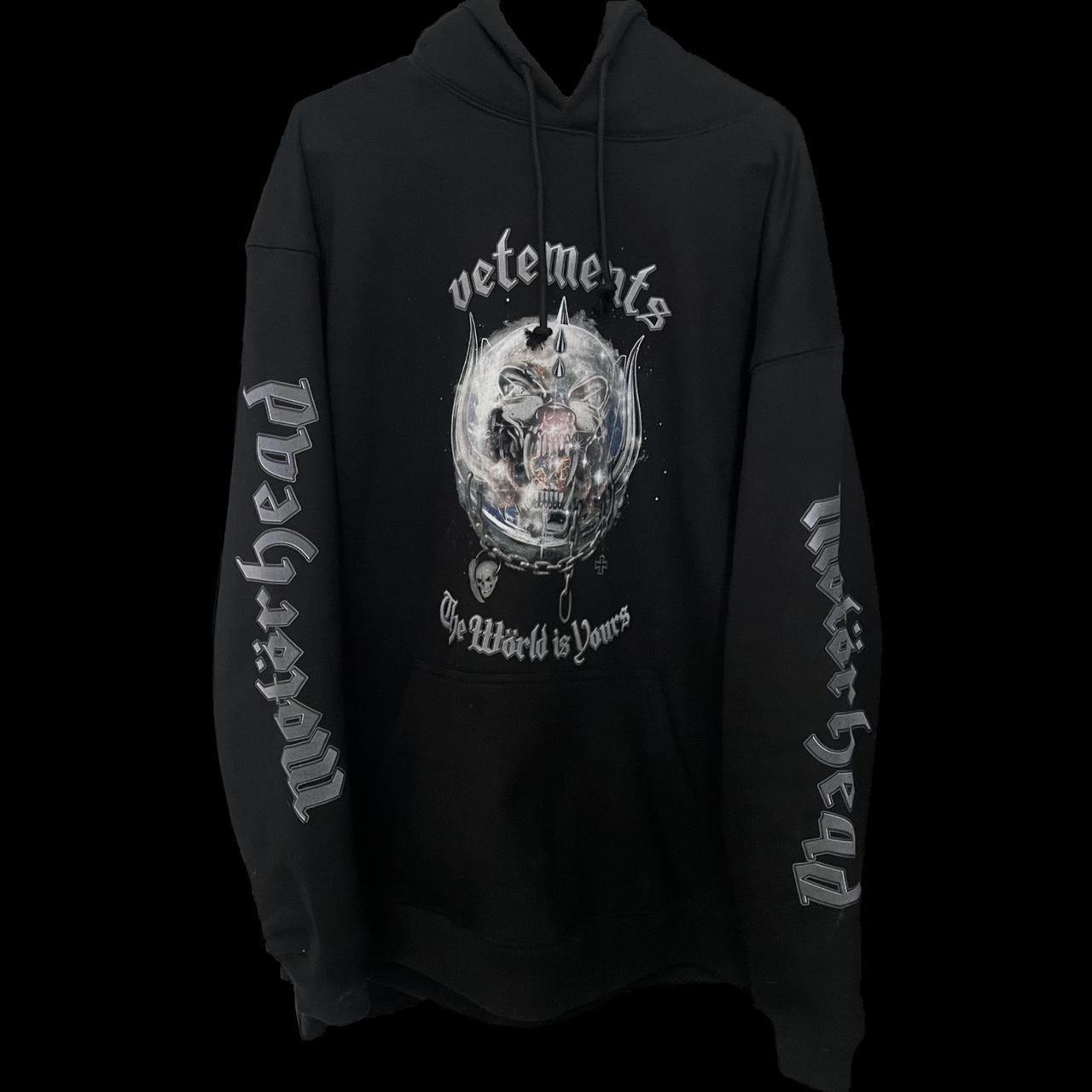 Vetements Motörhead hoodie , Size Xs. Fits oversized...