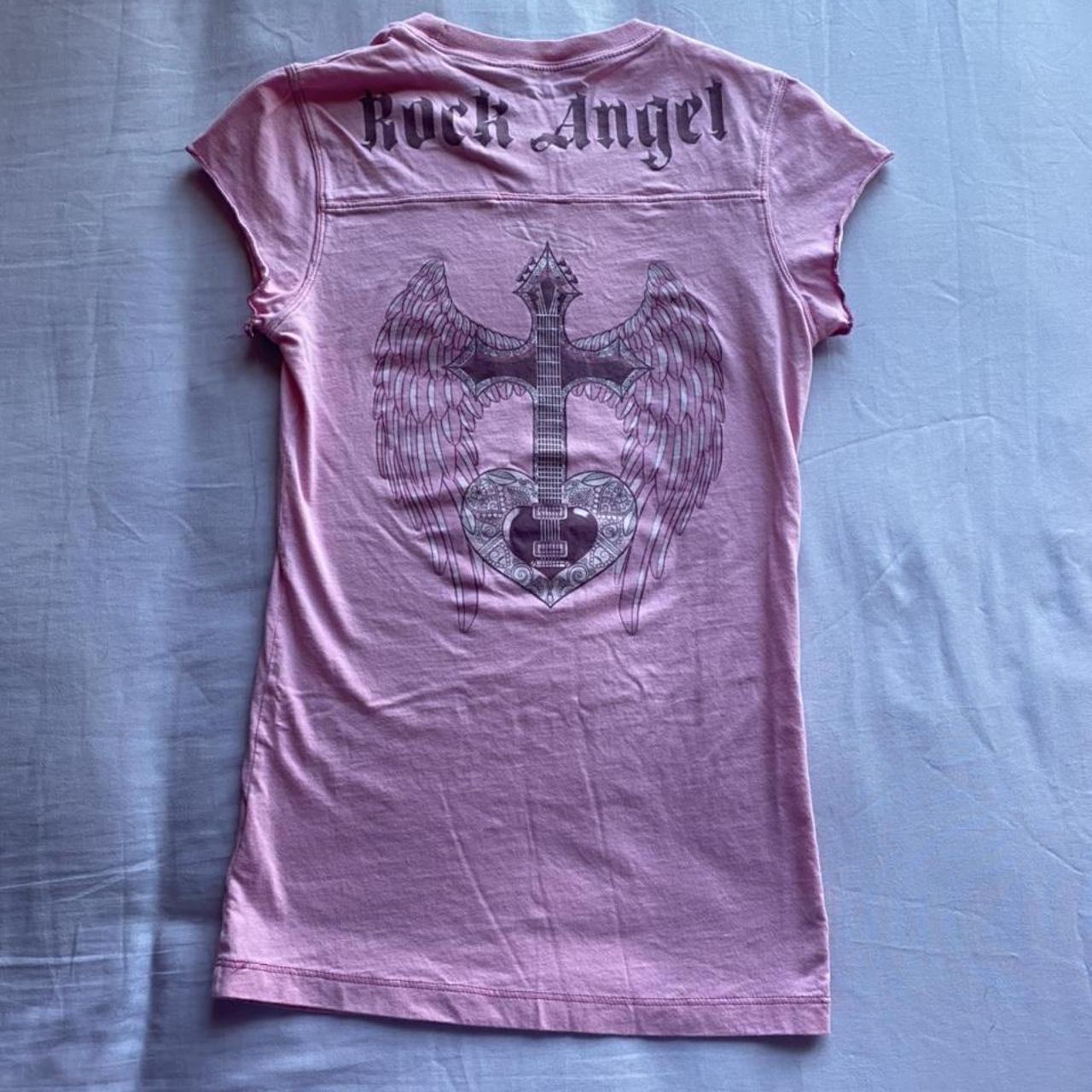 Hard Rock Cafe Women's Pink T-shirt