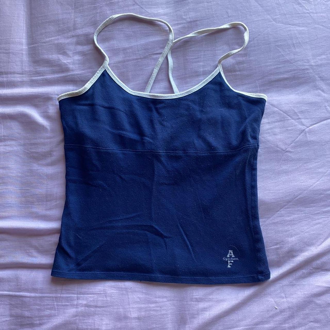 amazing retro Abercrombie tank 🌀 listed as a medium,... - Depop