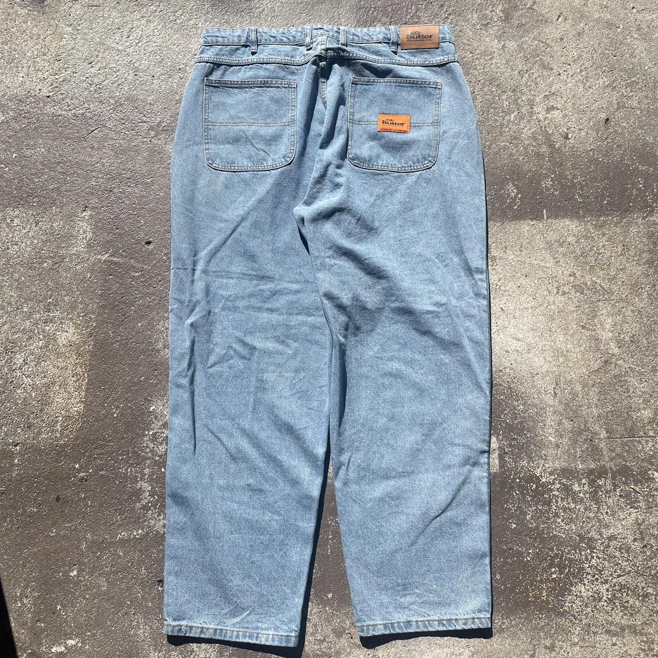 0LD BUTTER GOODS JEANS MESSAGE BEFORE BUYING... Depop
