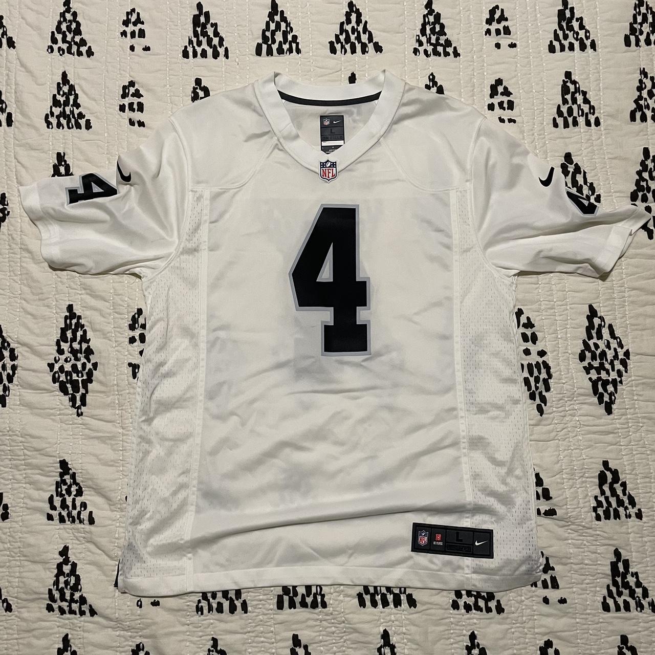 Raiders Jersey Derek Carr not sure of the size but - Depop