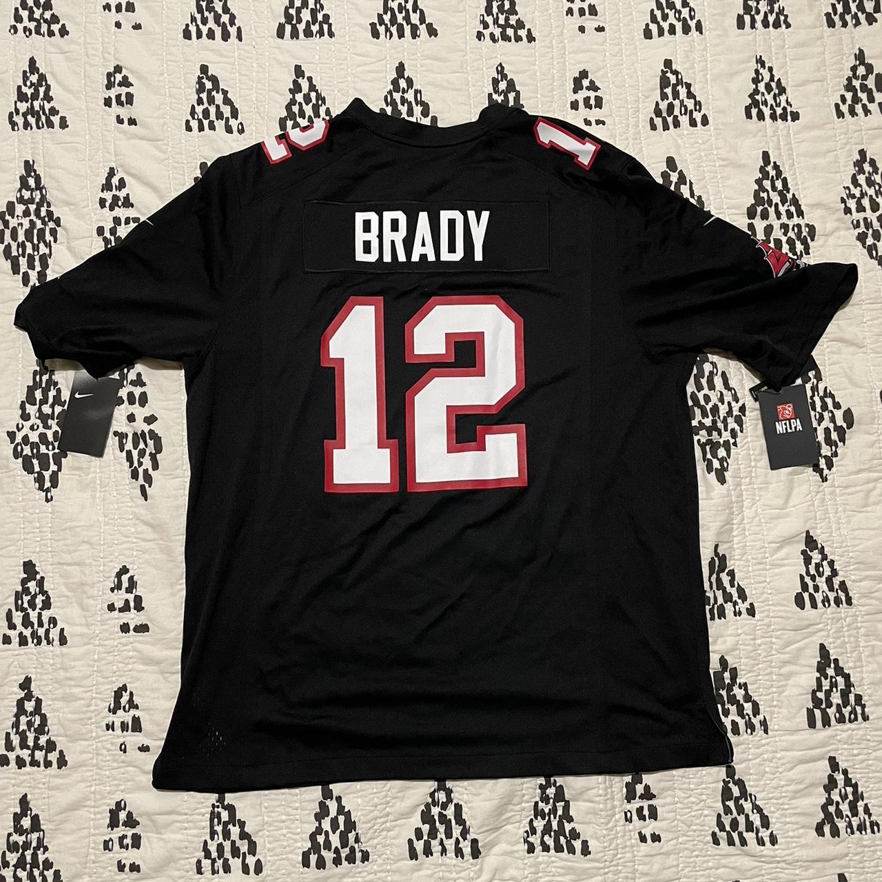 Black Tom Brady Nike Jersey