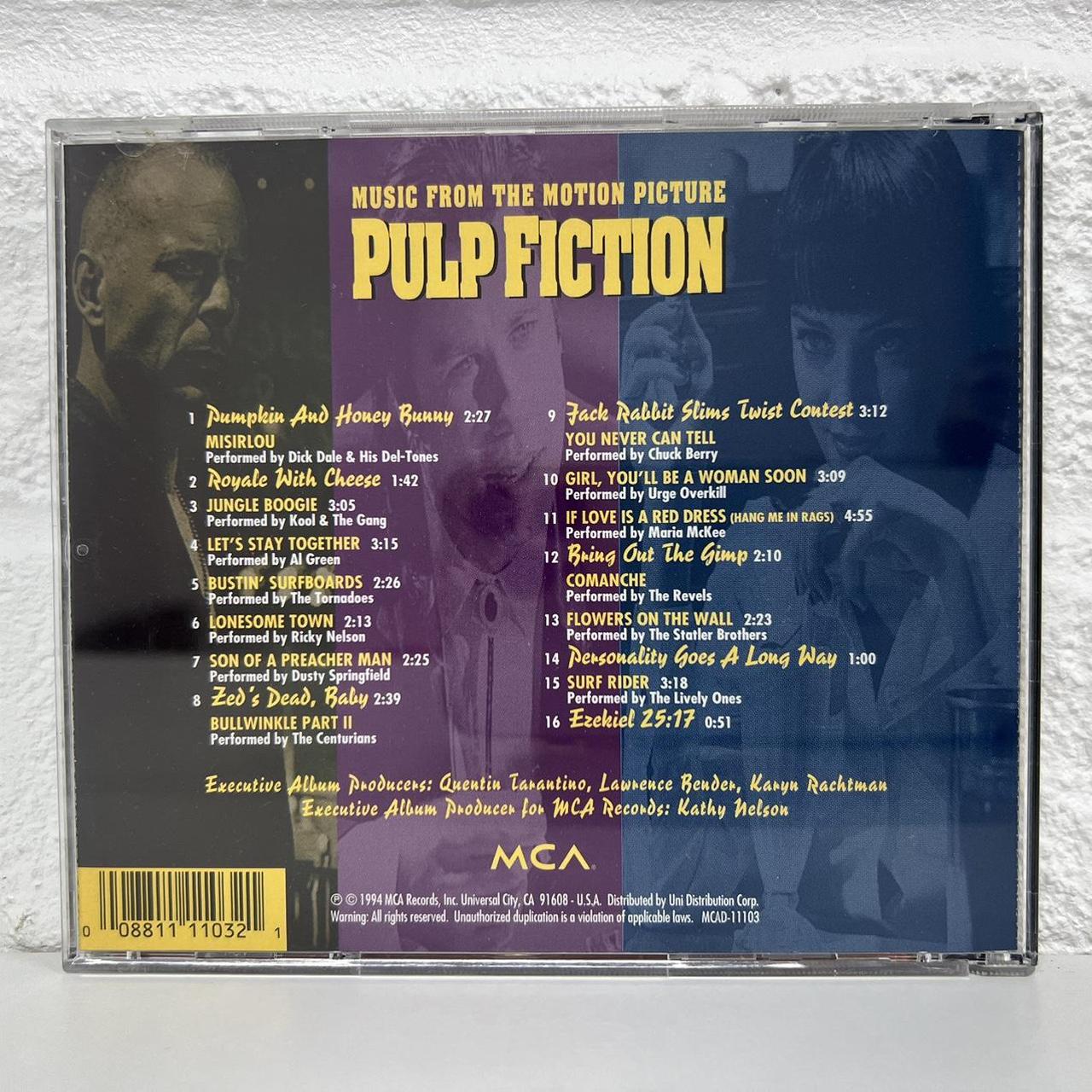 Pulp Fiction Cd Collection Album Genre Soundtrack - Depop