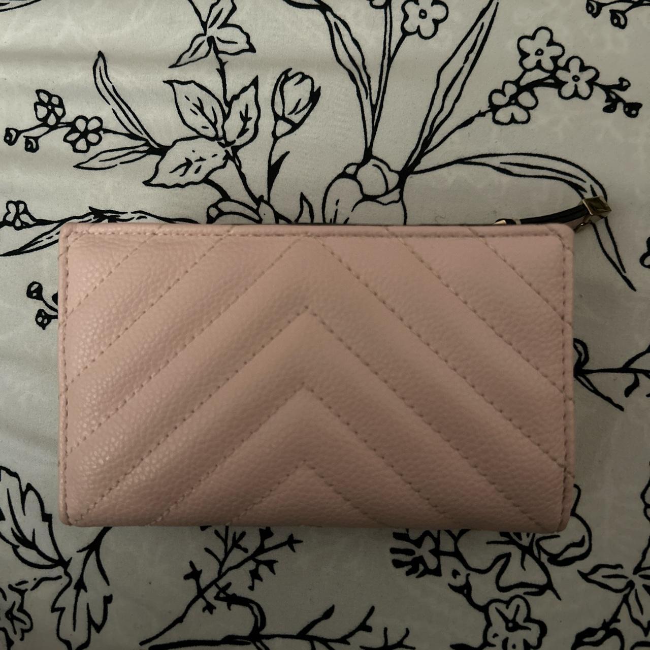 small pink wallet from victoria secret - Depop