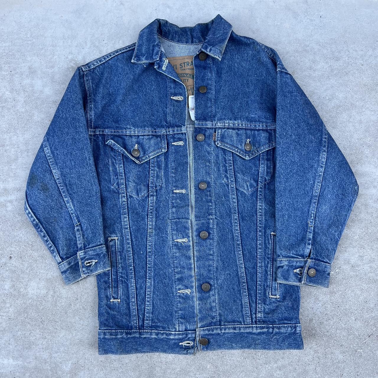 sample garment levis jacket size: M DISCLAIMER:... - Depop