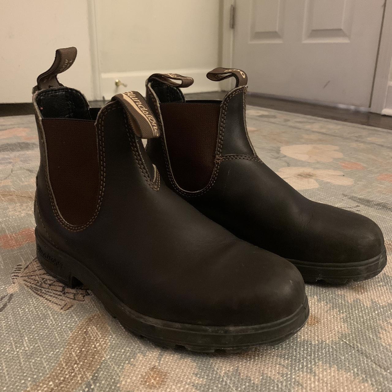 Chelsea blundstone boots in stout brown. I've only... - Depop