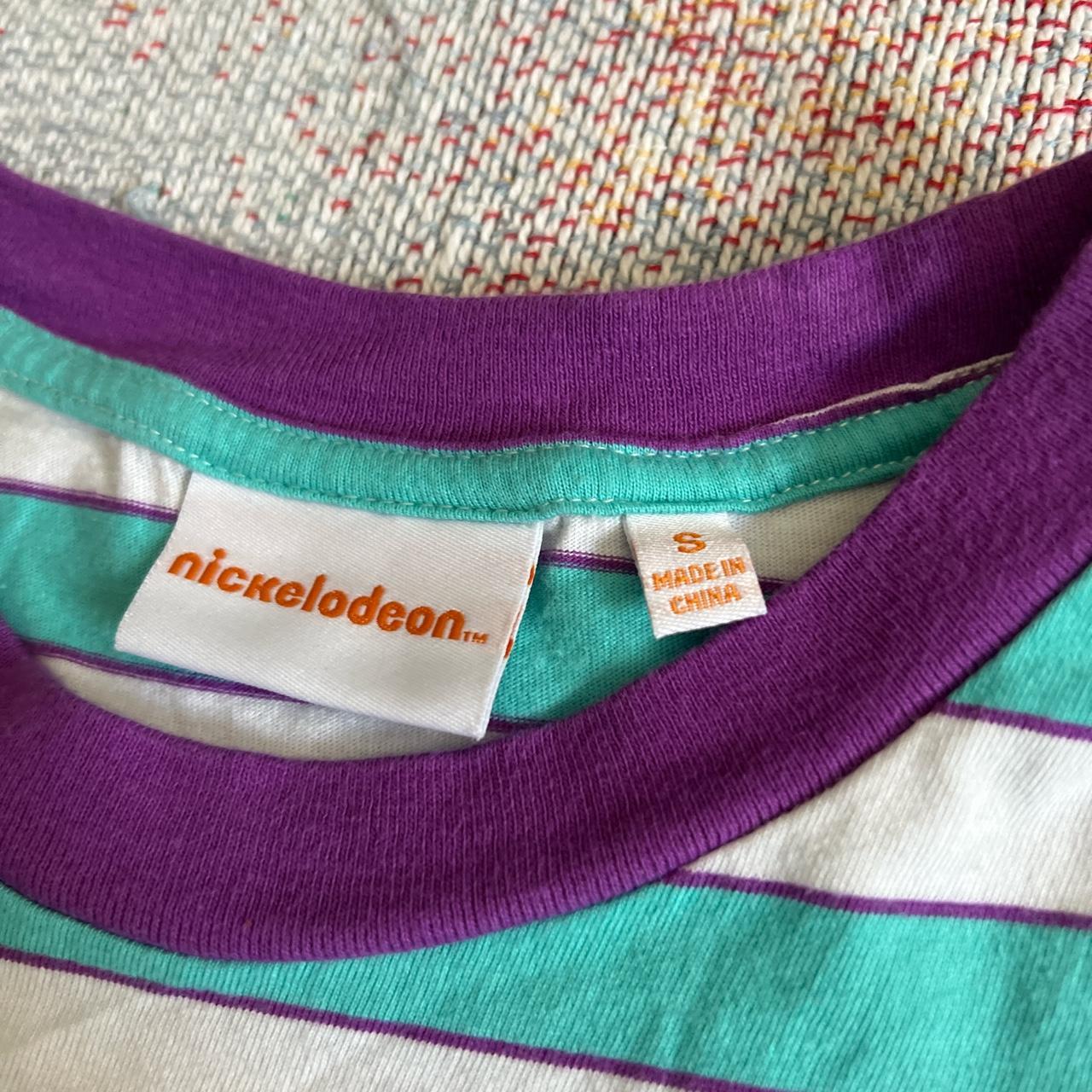 -Nickelodeon Rugrats Stripped Shirt -Size Small -No... - Depop