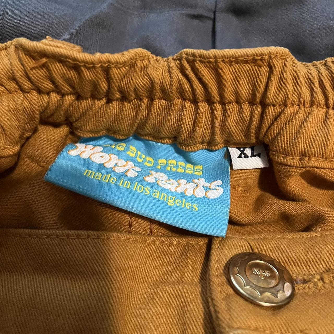 Big Bud Press Work pants in Spicy Mustard, size XL.... - Depop