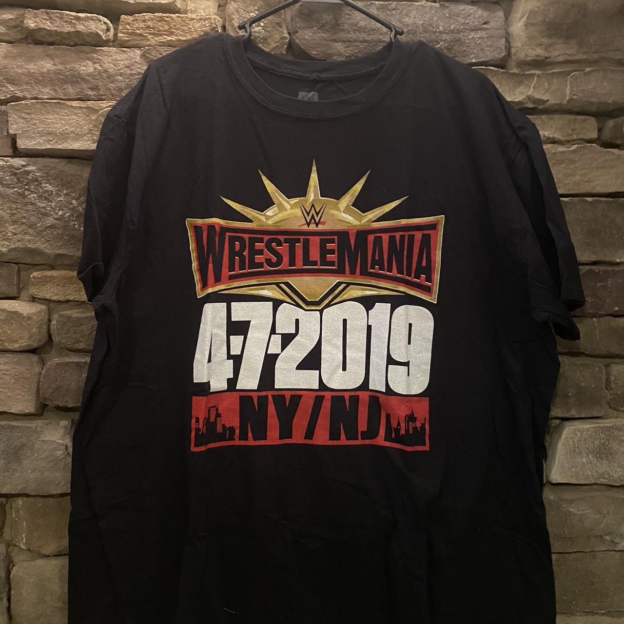 wrestlemania 2019 shirts