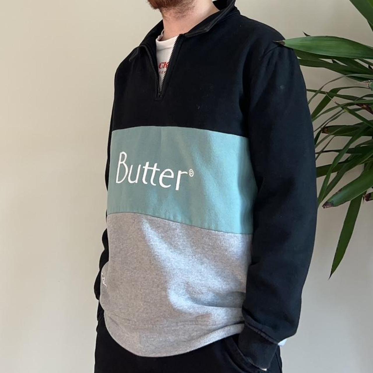 Butter Goods 1/4 Zip Pullover Jumper Size Depop