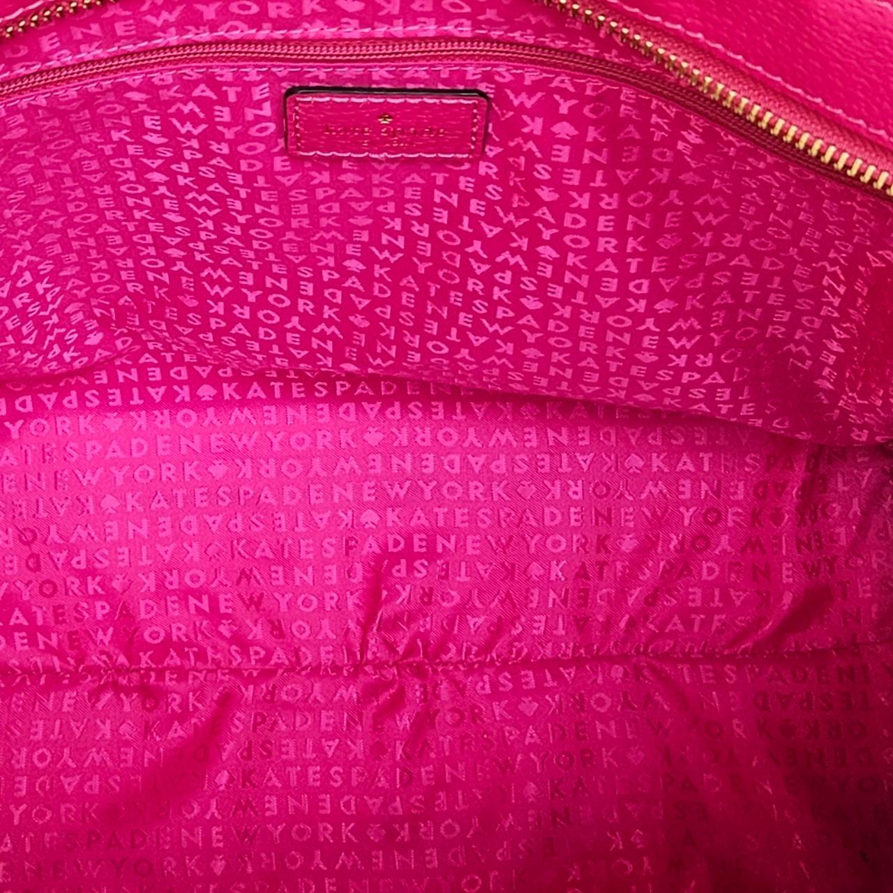 Kate Spade Fuzzy Pink Purse -message with - Depop