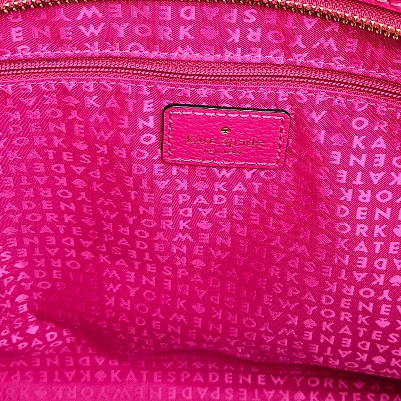 Kate Spade Fuzzy Pink Purse -message with - Depop