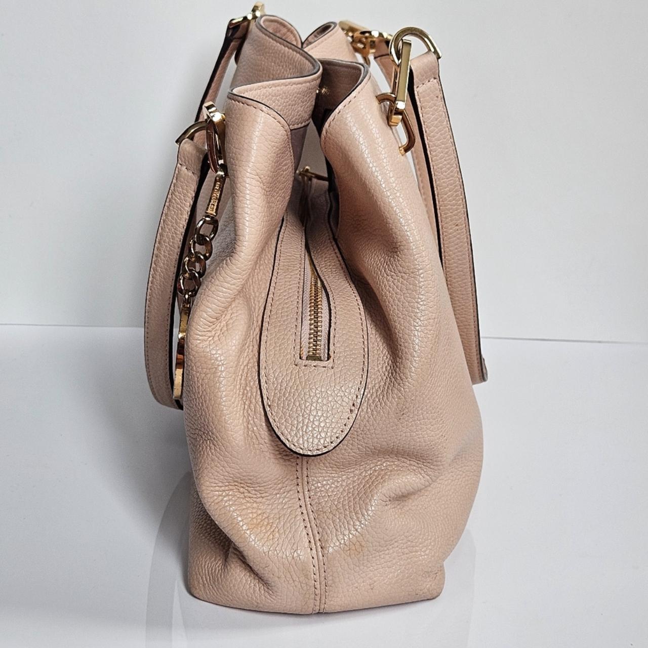 Michael Kors Leighton Large Shoulder Bag Tote Blush Depop