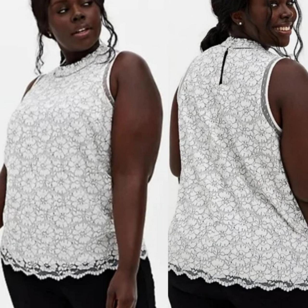 torrid white shirt