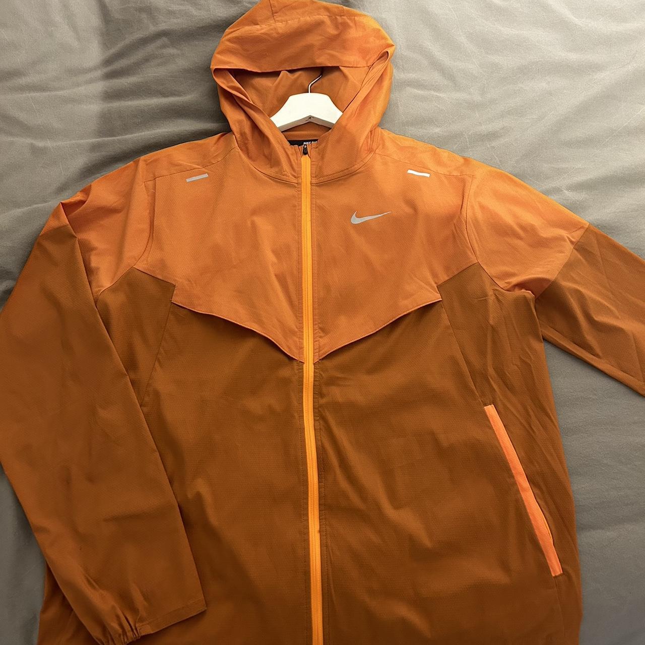 nike orange windrunner