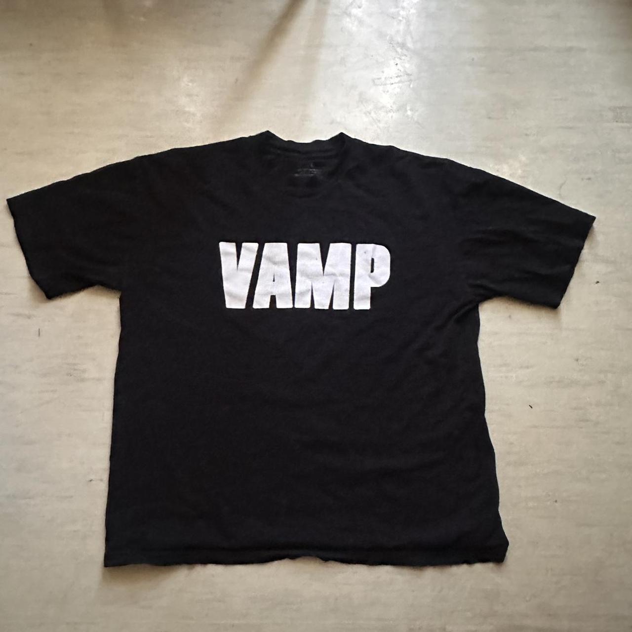 PLAYBOI CARTI KING VAMP TOUR MERCH “VAMP” tee size L - Depop