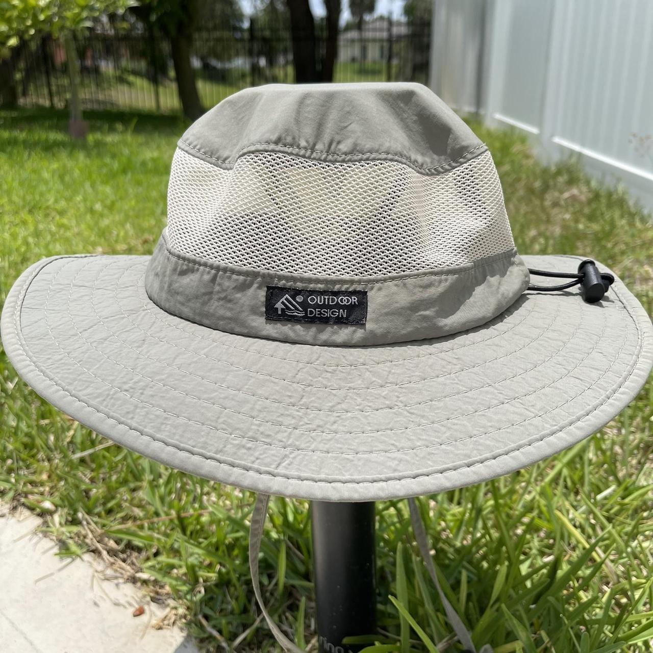 Fly Fishing Hat Fly Fishing Leather Patch Blue Boonie Hat Free Shipping