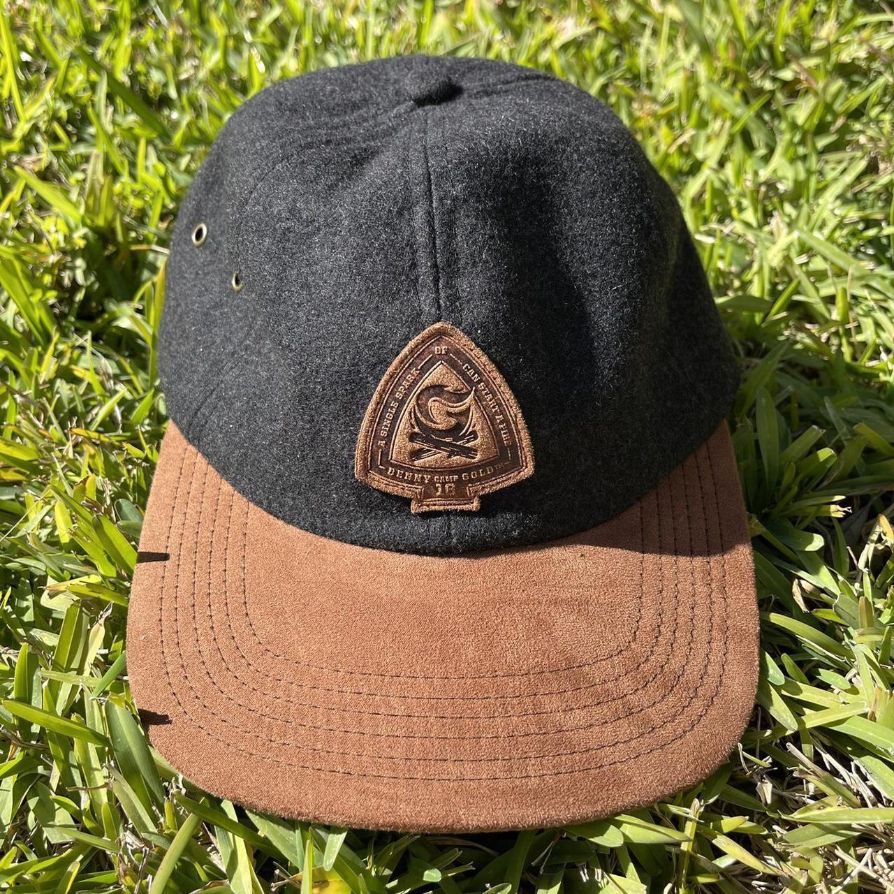 American Vintage Men s Caps Black Brown