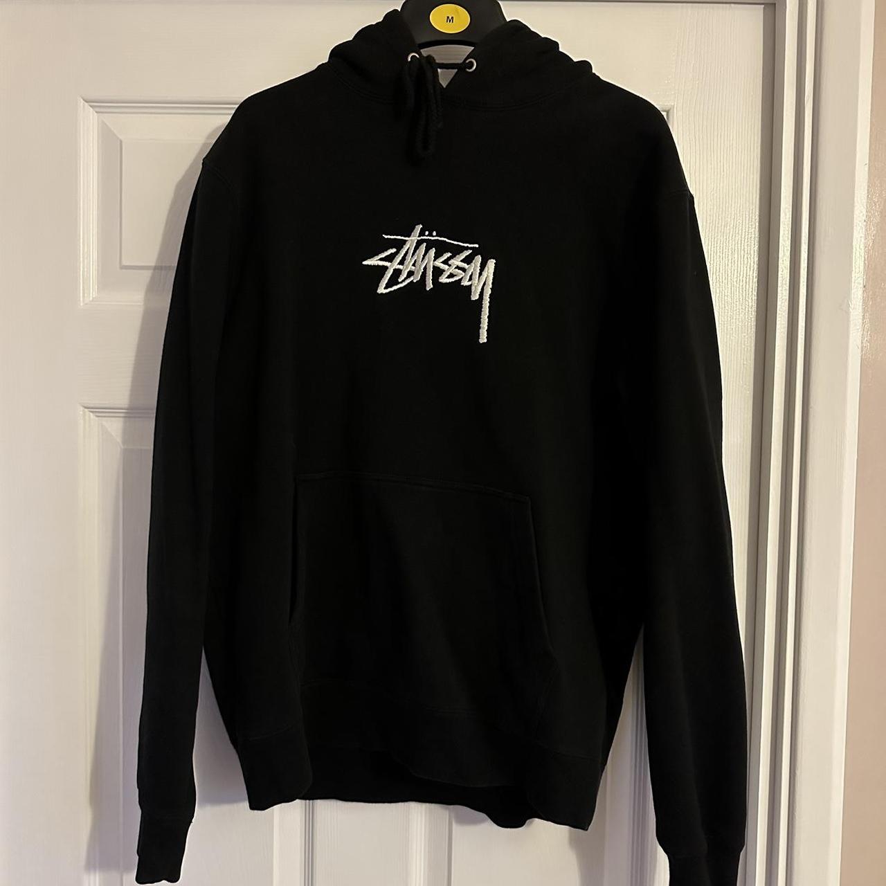 Black Stussy Hoodie | Men’s Medium | Good Condition... - Depop