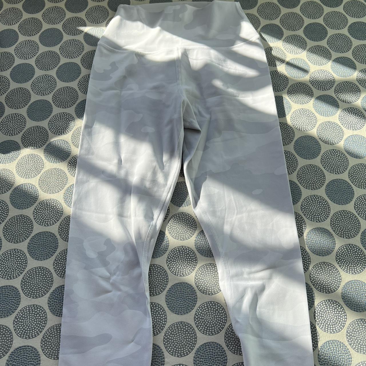 Alo airlift white camouflage leggings size small Depop