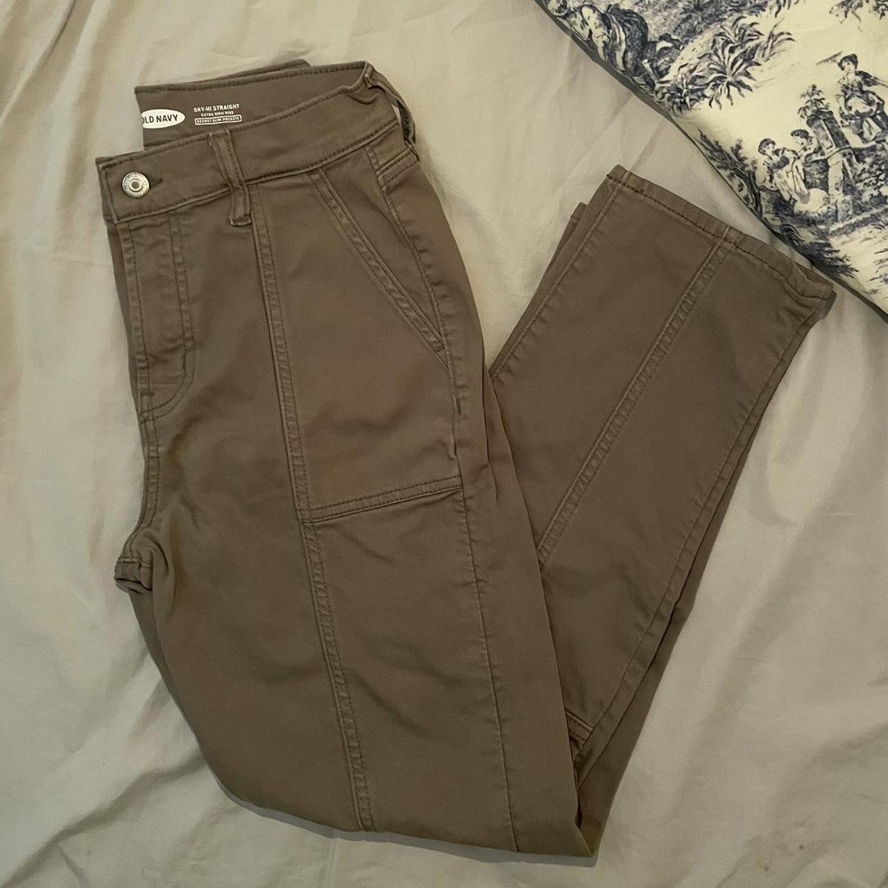 Old Navy Pants Womens 18 Black Skinny Khaki Regular Chino Blackjack Slacks  42x28 | eBay