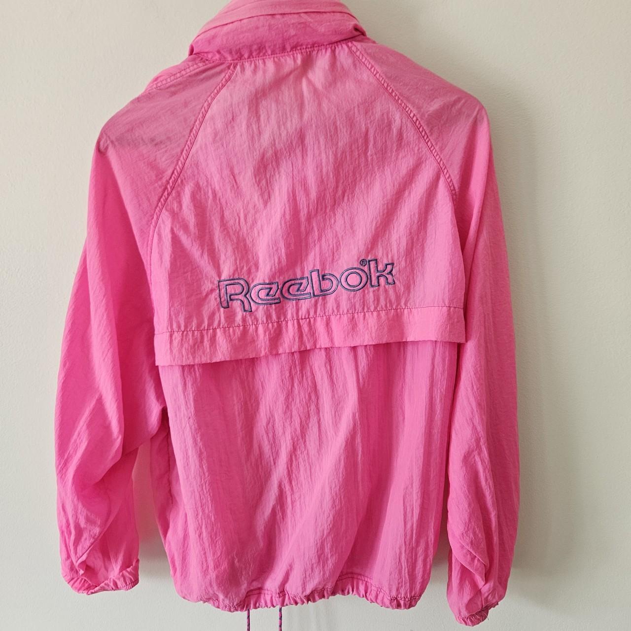 Reebok jacket vintage pink discount