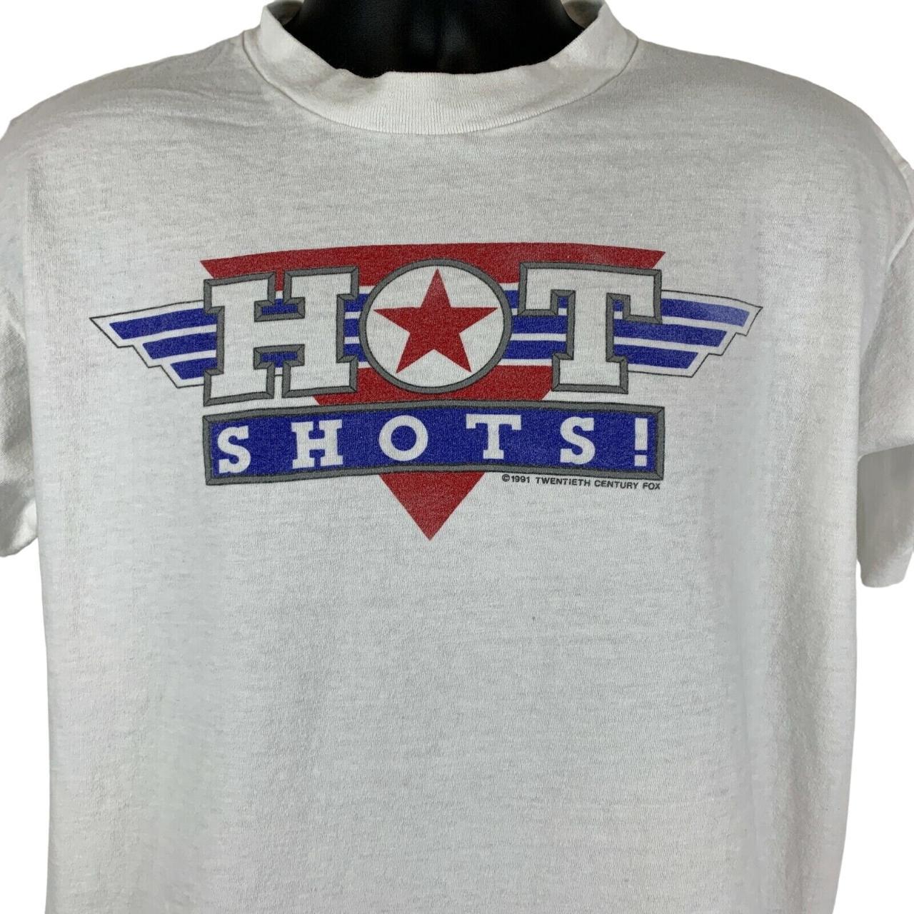 Top Gun Vintage Movie Logo Gray T-Shirt, Graphic Movie Tees