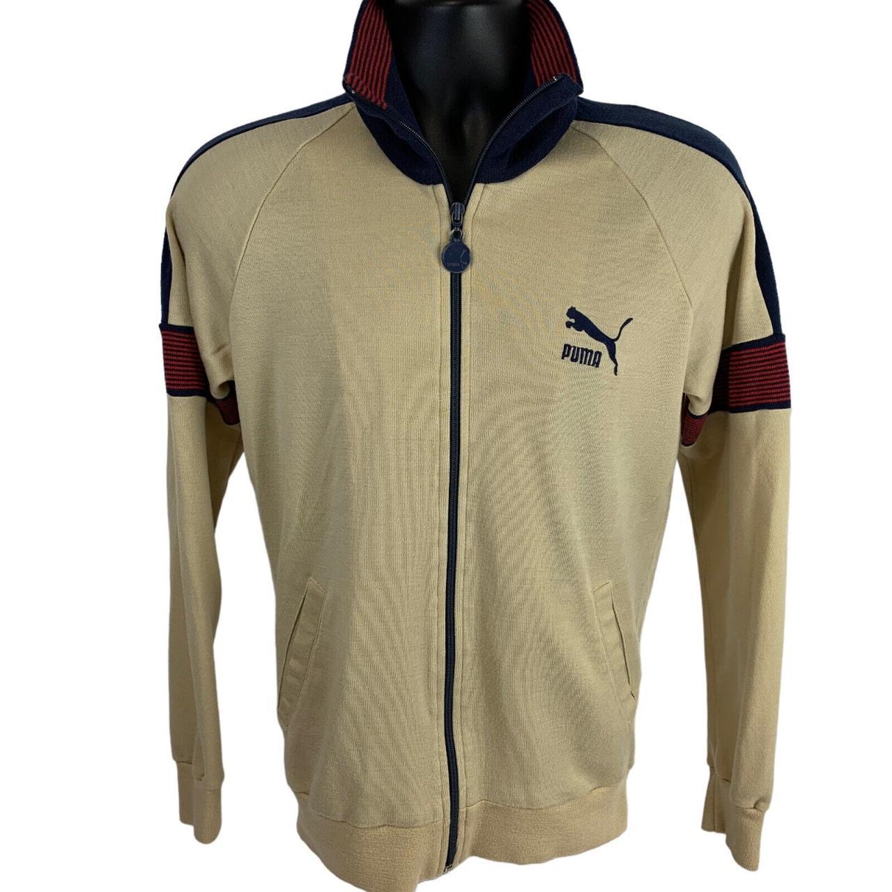 Vintage 80s 90s Puma Shirt Jacket Track Tennis Full... - Depop