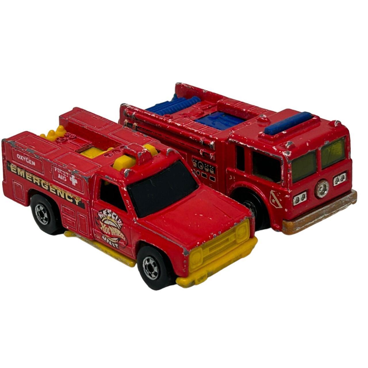 Hot wheels best sale fire rescue truck