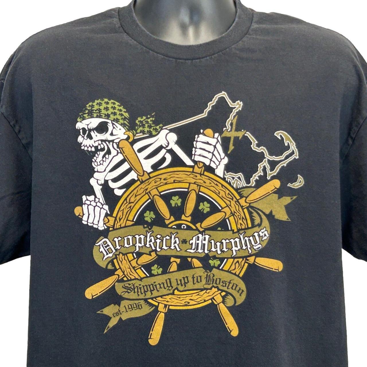 DROPKICK MURPHYS SHIPPING UP TO BOSTON T SHIRT