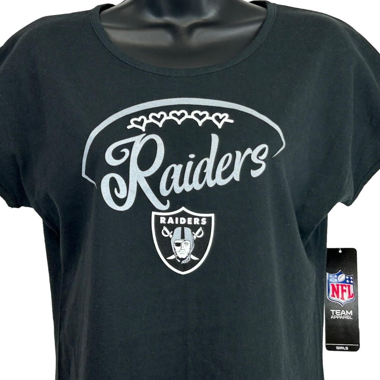 NFL Team Graphic Las Vegas Raiders Black T-Shirt