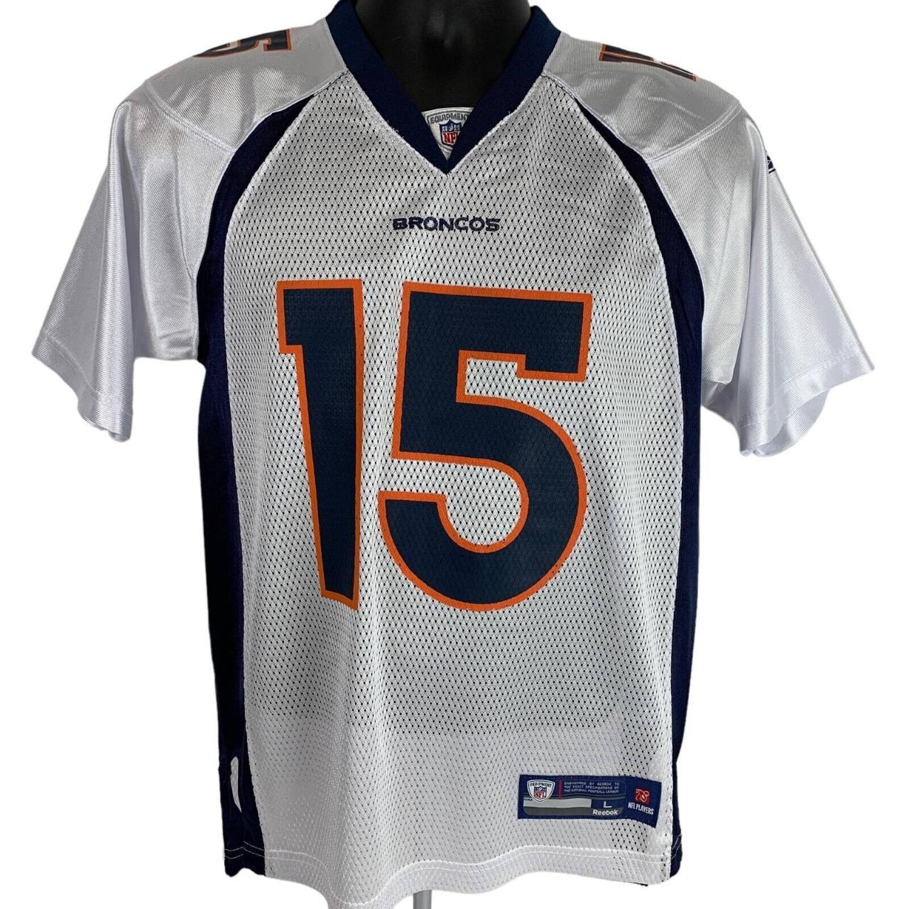 Denver Broncos Tim Tebow Reebok Jersey. Youth Large. - Depop