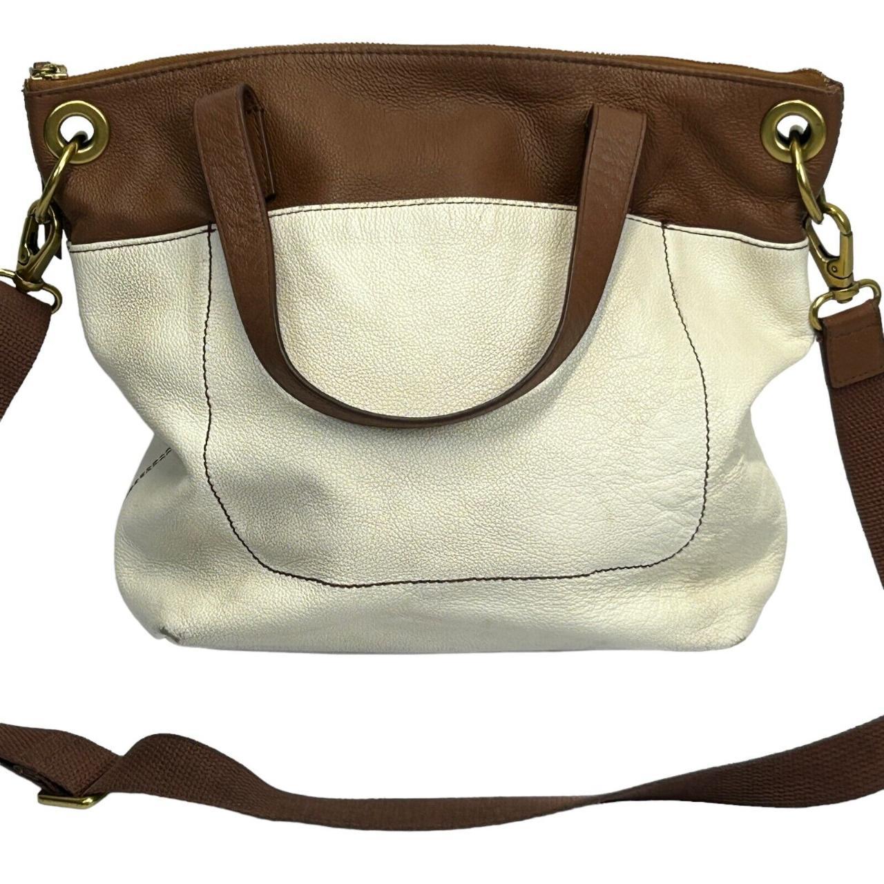 Fifty Four Fossil Shoulder Bag | Genuine leather bags, Brown leather purses,  Brown leather bag