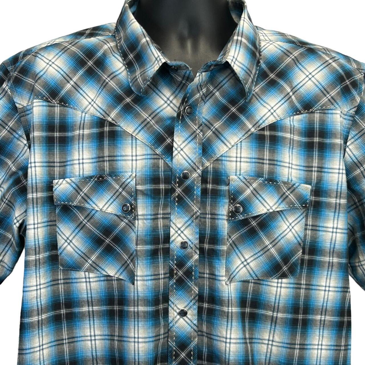 Mens wrangler pearl sale snap shirts