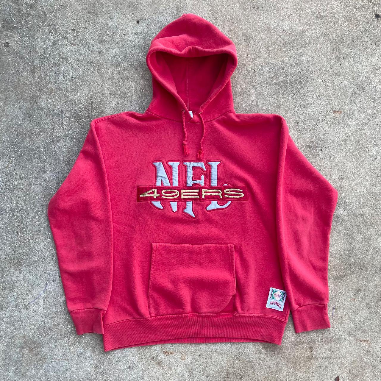 VINTAGE 49ERS NUTMEG HOODIE SIZE M • • • Personally - Depop