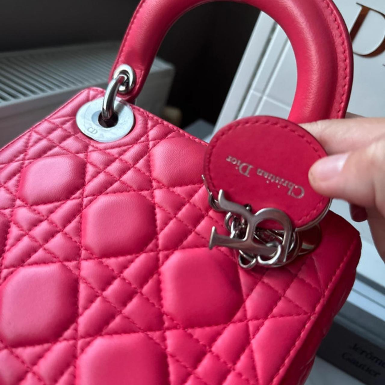Mini lady Dior pink Beautiful bag from Dior in pink | Depop