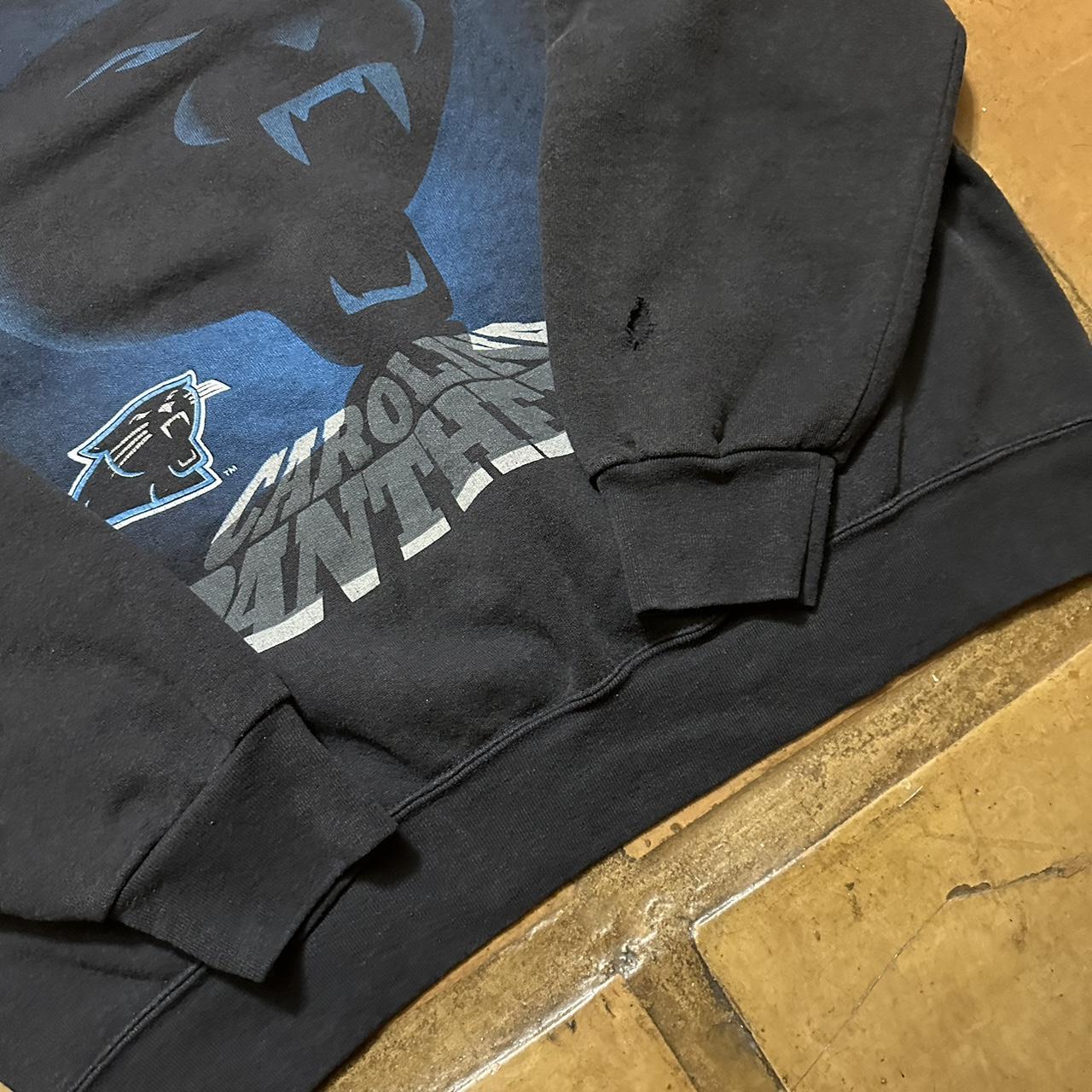 Vintage 1993 Carolina Panthers Logo 7 Crewneck - Depop