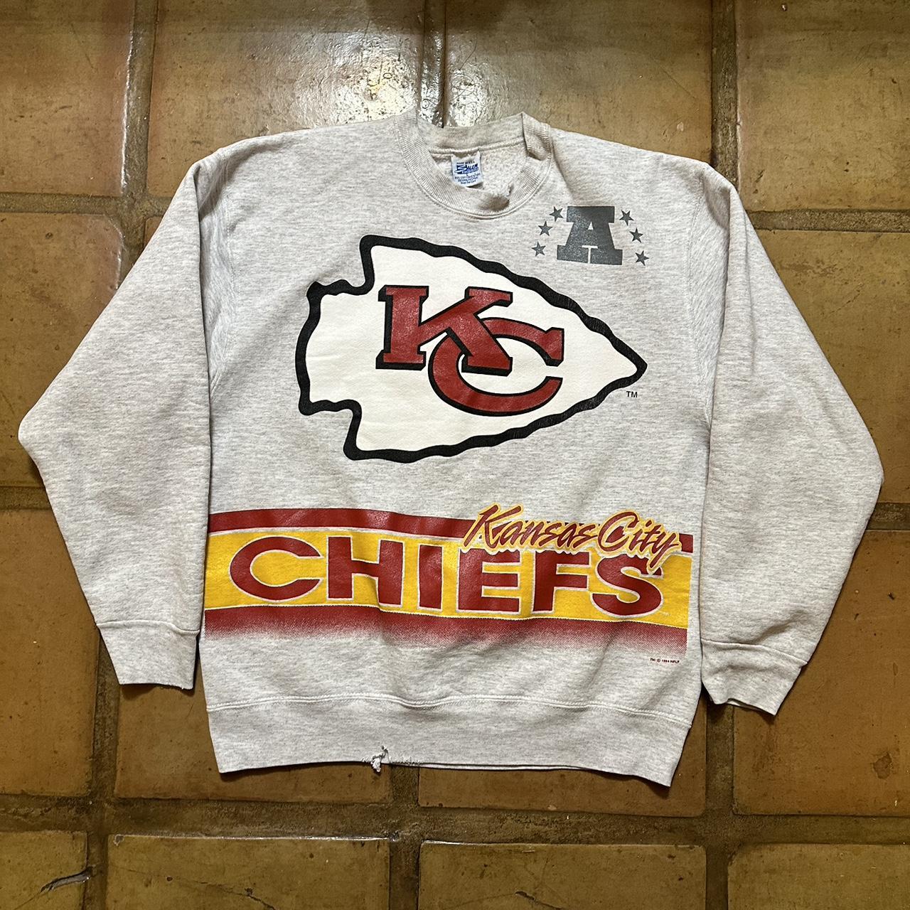Vintage Kansas City Chiefs Sweatshirt Tshirt Hoodie Mens Womens