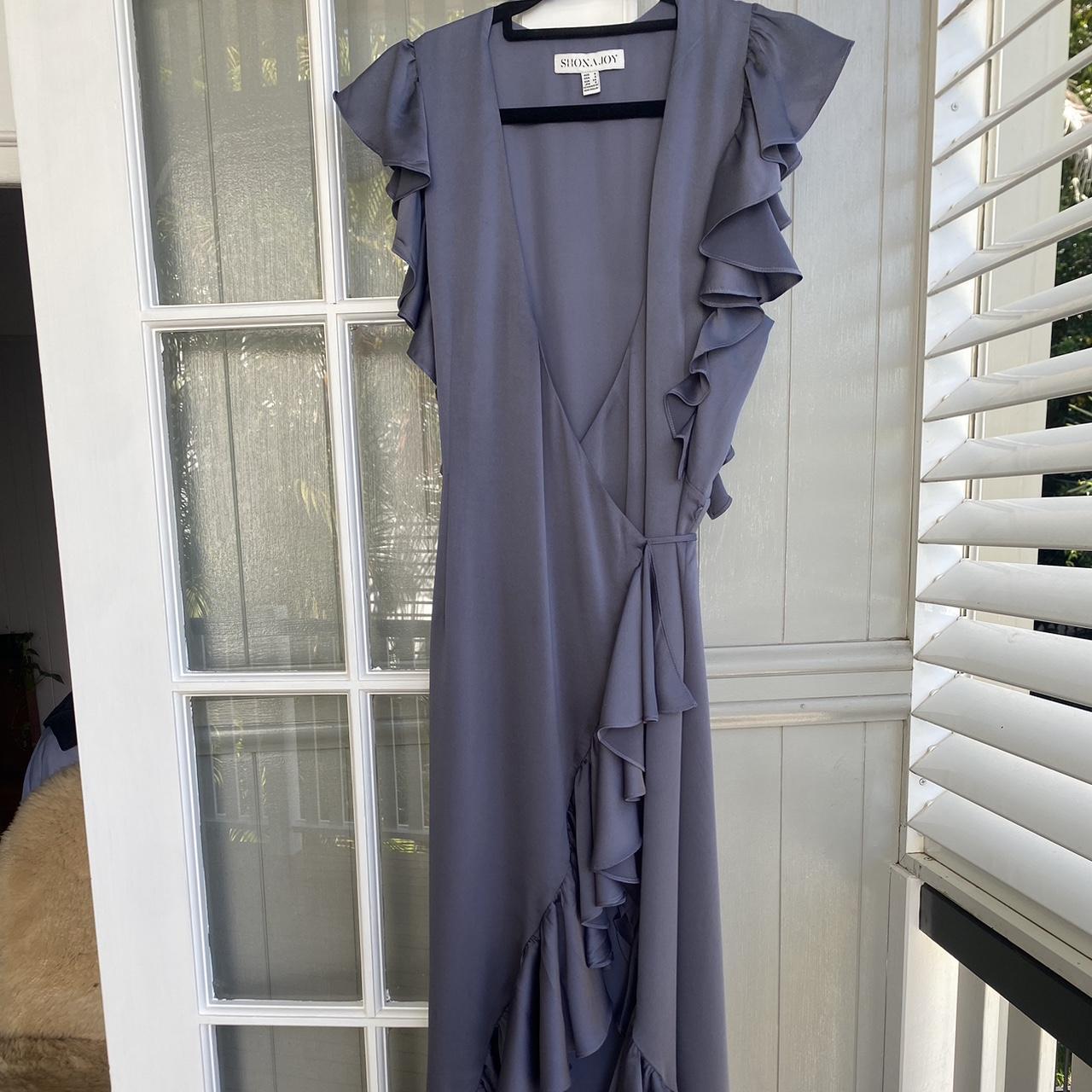 Shona joy Zephyr ruffle wrap dress size 6 (cause of... - Depop