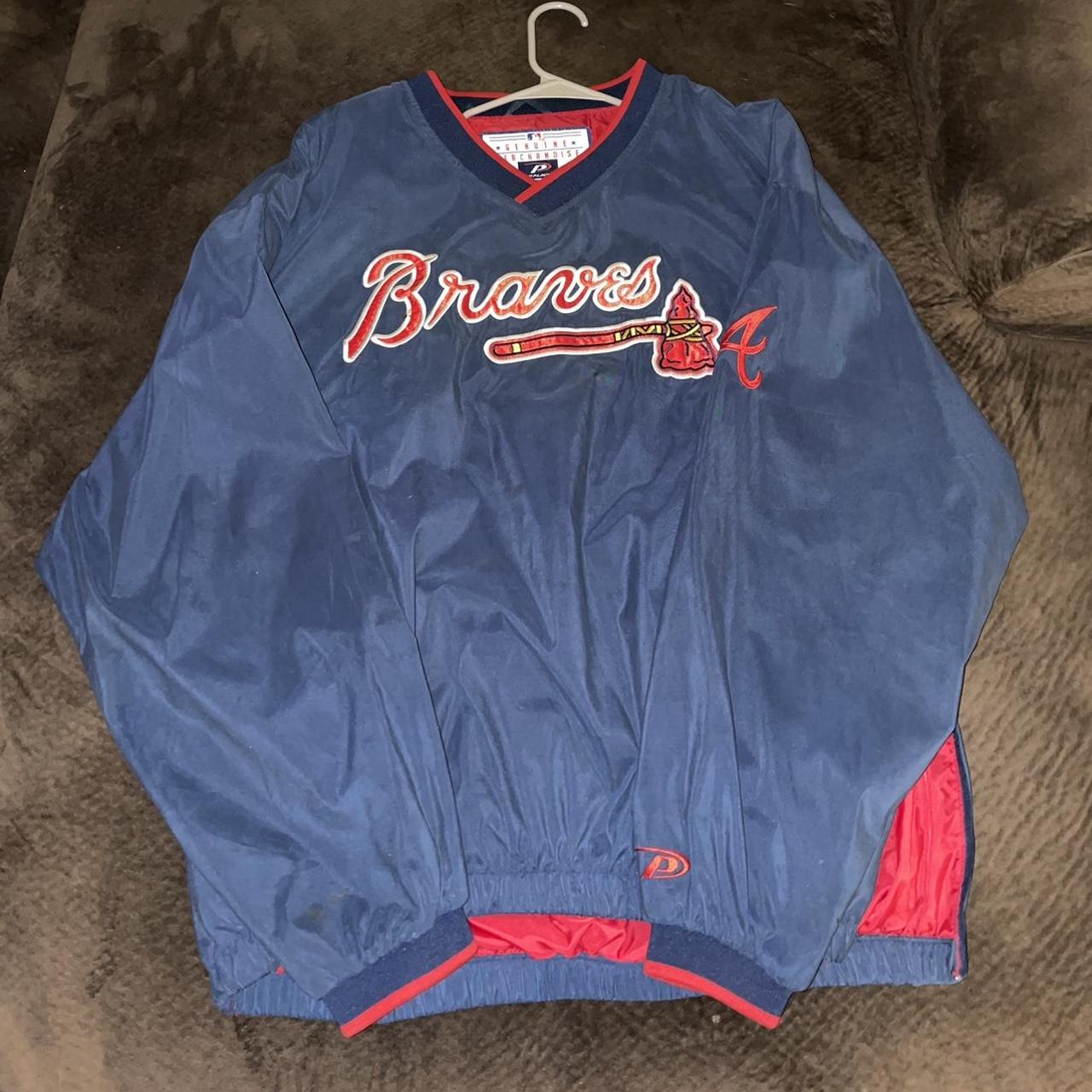 ⚾️✨ Vintage Atlanta Braves Lightweight Jacket! Size - Depop